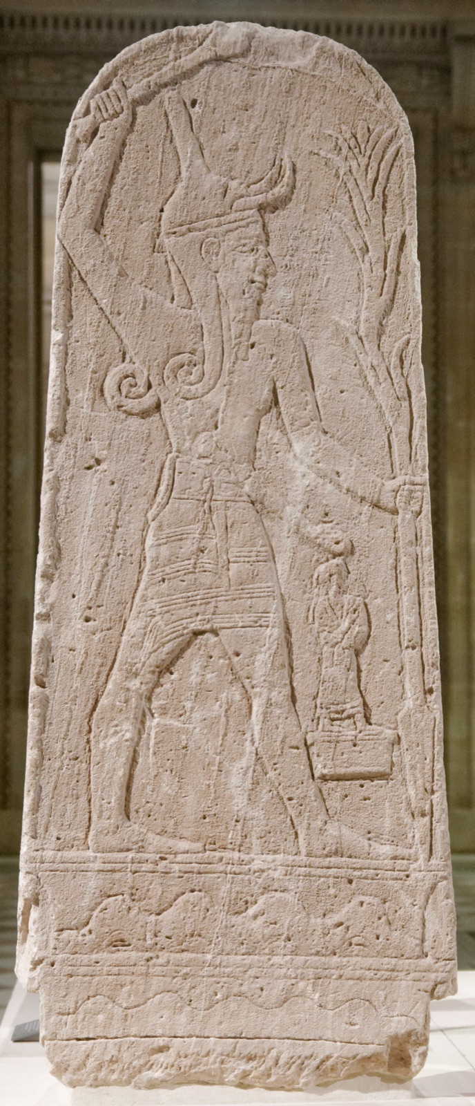 The stele of Baal with a thunderbolt — An unnamed Ugaritic sculptor