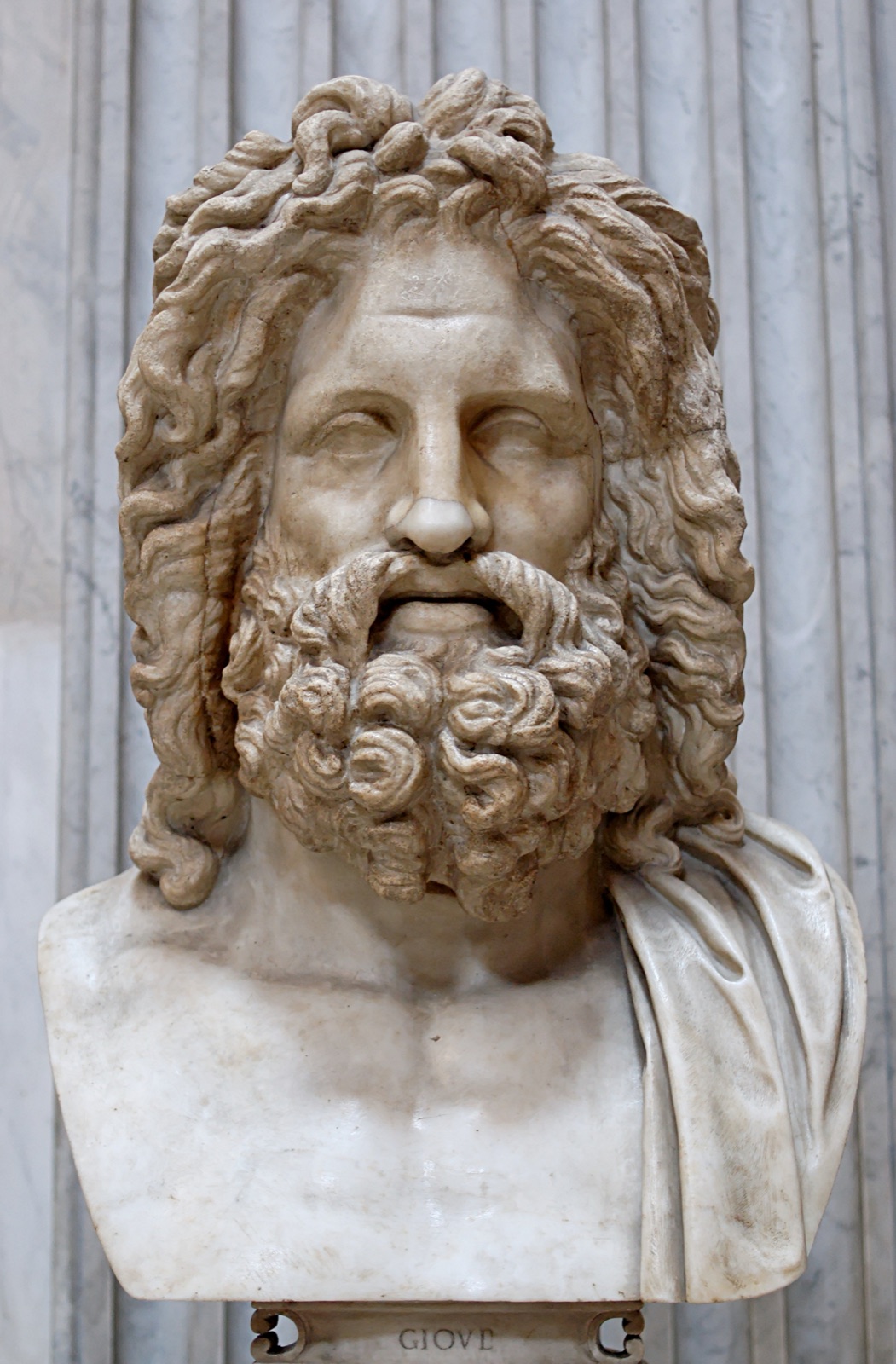 The Zeus of Otricoli — An unnamed Roman sculptor, after a Greek original